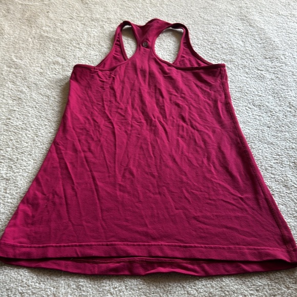 Lululemon Cool Racerback Raspberry size 6 - Picture 2 of 2